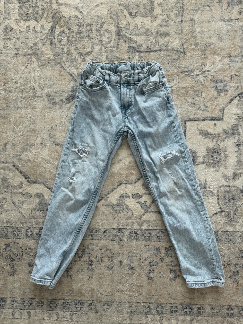 Light Blue Distressed kids Jeans